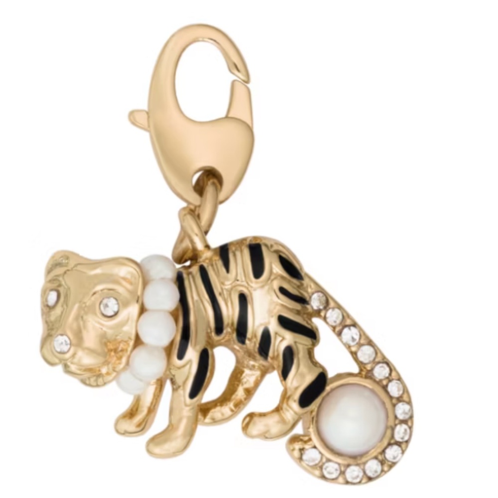 Kate Spade How Charming Pearl Tiger Charm